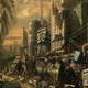 Illustration for article titled Astounding Concept Art of Cities Being Demolished